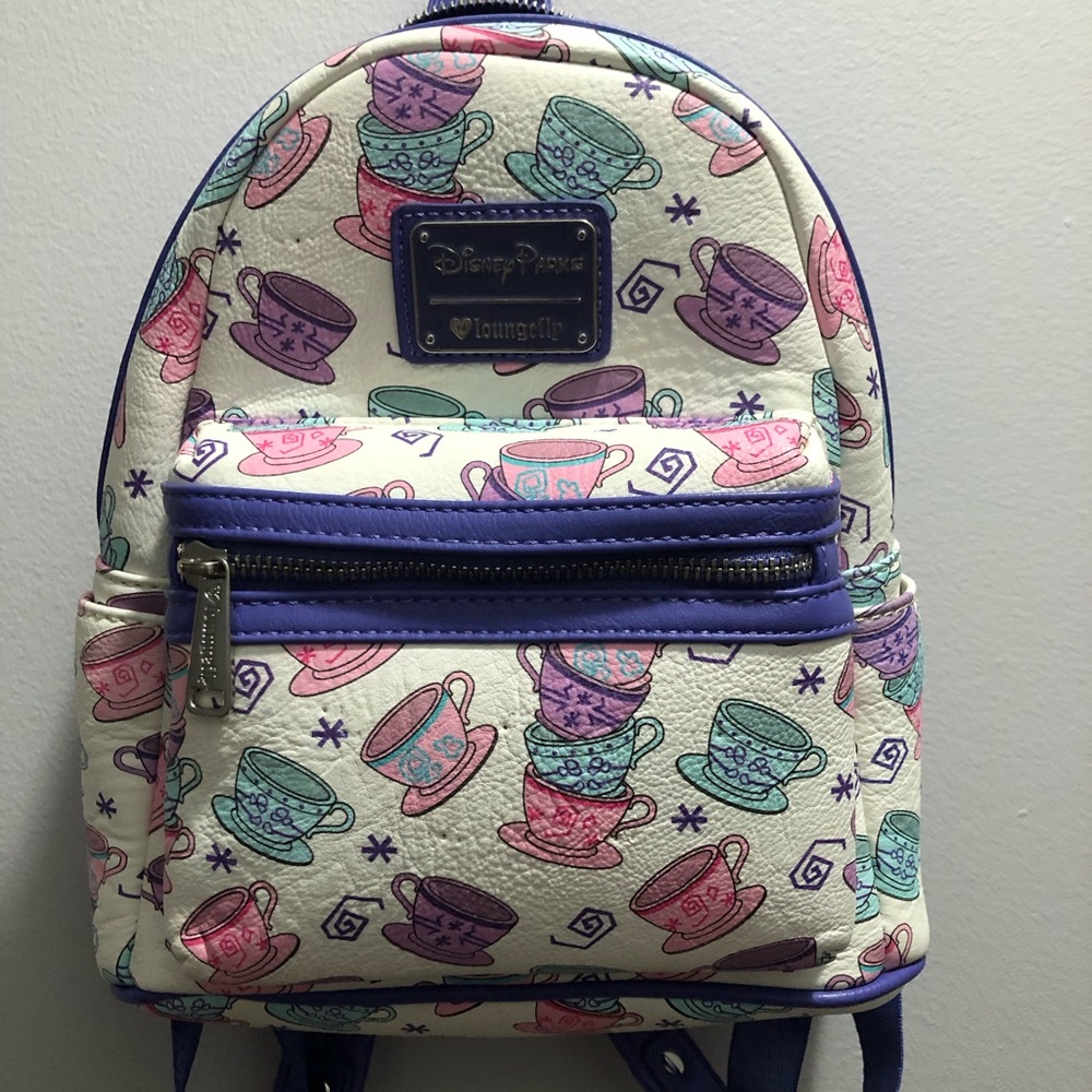 Loungefly Disney Parks Teacups mini backpack